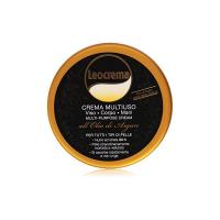 Leocrema - Crema Multiuso, Viso, Corpo, Mani all'Olio di Argan - 