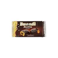 Buondì - Cioccolato, Prodotto Dolciario da Forno a Lievitazione Naturale con Crema, Pacco da  6X46 g, totale: