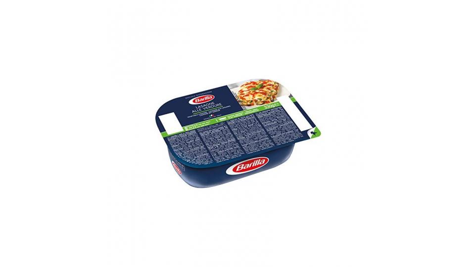 Barilla Lasagne alle Verdure, Prodotto surgelato