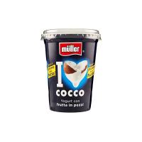Müller Yogurt con frutta in pezzi Cocco