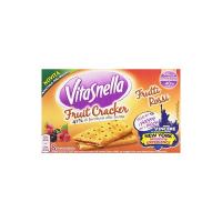 VitaSnella - Crackers, con farcitura, Frutti Rossi - 197 g 