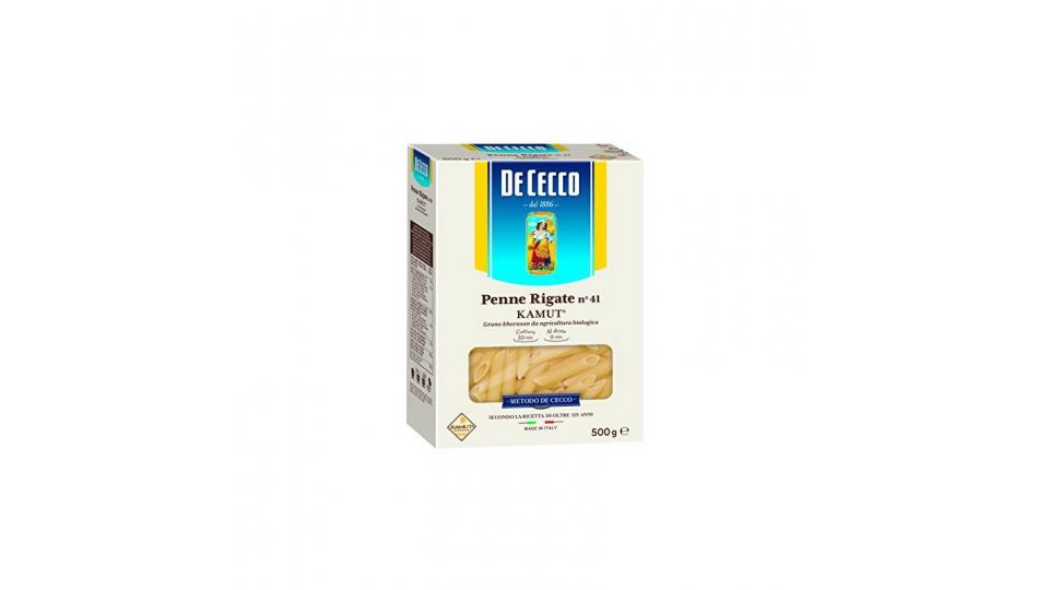 De Cecco Penne Rigate Pasta Kamut Cee, Bio