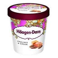 Häagen-Dazs, pralines & cream