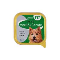 PATE' CON VITELLO E CAROTE PER CANE 150G U! Confronta & Risparmia