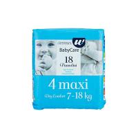 18 PANNOLINI BABY CARE MAXI DRY COMFORT 7-18 KG U! Confronta & Risparmia