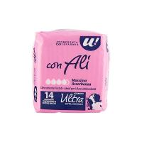 14 ASSORBENTI ULTRA SOTTILI ANATOMICI CON ALI IN BUSTINE SINGOLE U! Confronta & Risparmia