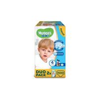 Huggies Pannolini Bimbo, Taglia 4 (7-18 kg), 2 confezioni da 50 [100 Pannolini]