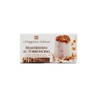 Semifreddo gusto torroncino il Viaggiator Goloso
