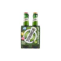 Tuborg Birra - Confezione da 4 Bottiglie da