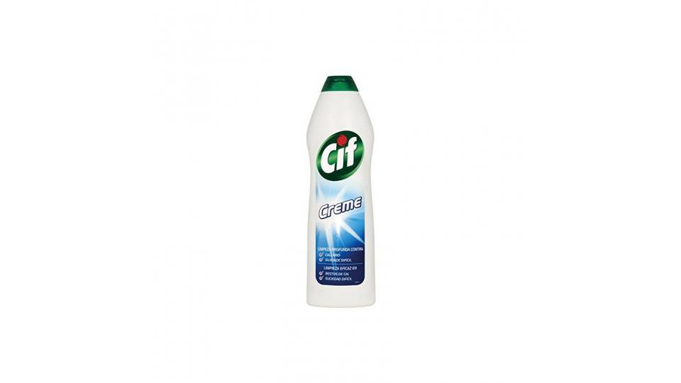 Cif - Crema, con Microparticelle, Rimuove il 100% dello Sporco - 