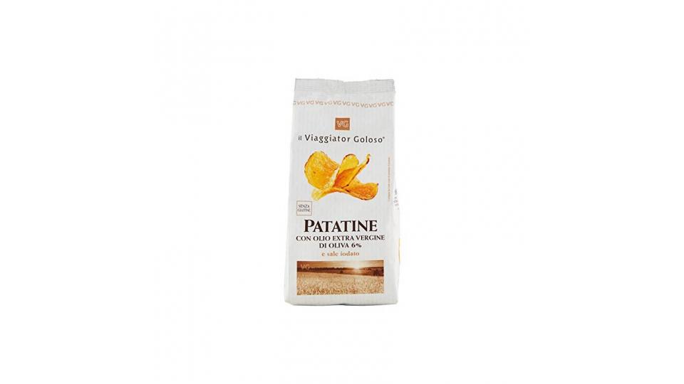 Patatine con Olio Extra Vergine di Oliva 6% e Sale Iodato Il Viaggiator Goloso