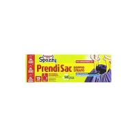 Spazzy - Sacchi in Plastica, Con maniglie Autochiudenti, con Antibatterico 30 Litri Pattumiera Media