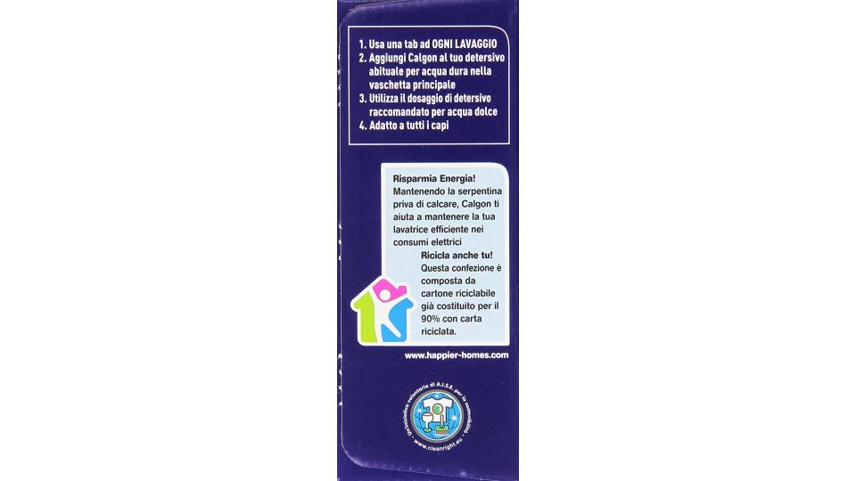 Calgon 2 in 1 Anticalcare 15 Tabs