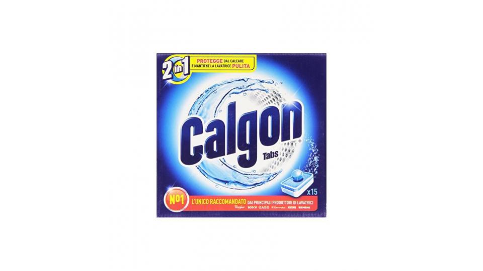 Calgon 2 in 1 Anticalcare 15 Tabs