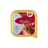PATE' CON POLLO PER GATTO 100G U! Confronta & Risparmia