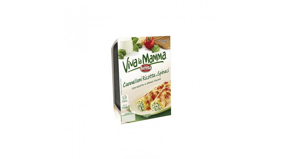 Viva la Mamma Beretta - Cannelloni Ricotta e Spinaci