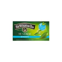 Sir Winston Tea Infusione per Bevande Calde, Verde Deteinato