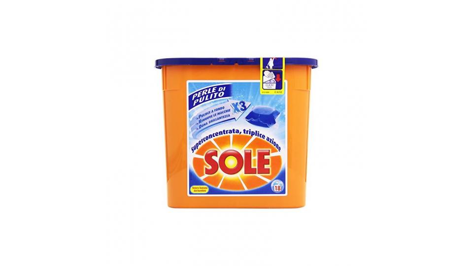 Sole - Perle Di Pulito, Super Concentrata, Triplice Azione -  342 Ml