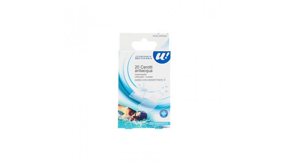20 CEROTTI ACQUASTOP U! Confronta & Risparmia