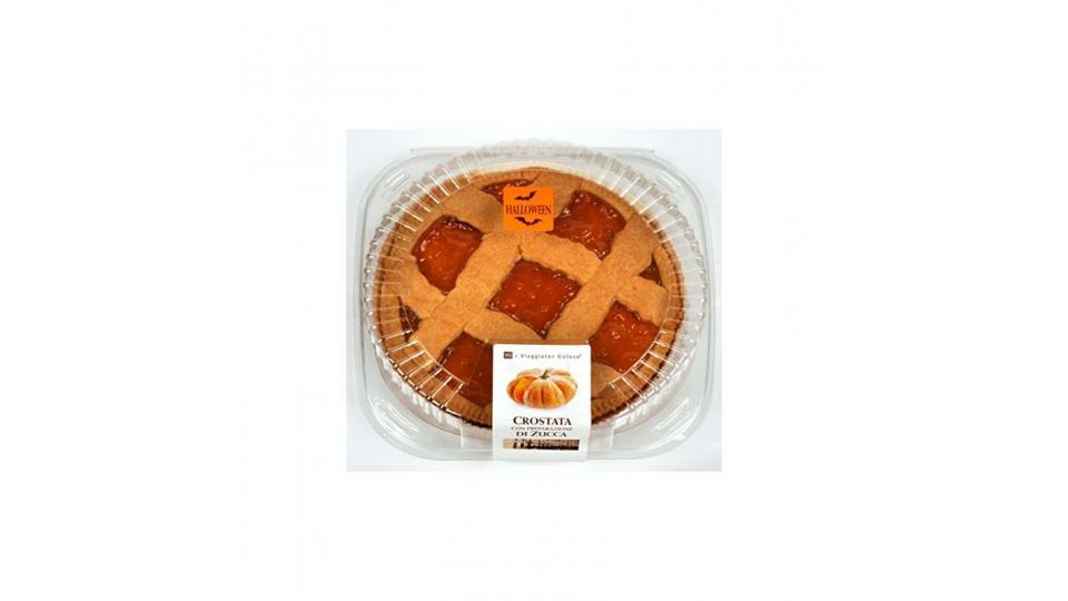 Crostata con preparazione alla zucca il Viaggiator Goloso