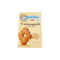 Mulino Bianco - Campagnole, Biscotti Frollini con Crema di Riso al Latte e Farina di Riso 