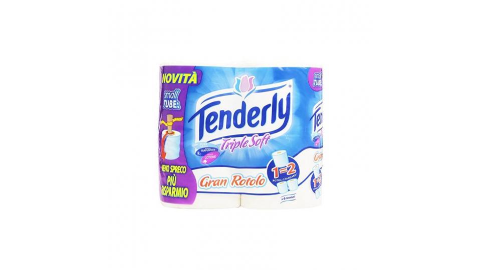 Tenderly - Gran Rotolo, Carta Igienica Tripla Morbidezza