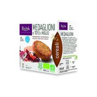 Medaglioni di tofu e miglio Biolab