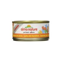 Legend  Salmone con carota - umido gatto 100% naturale - Megapack 6x70g lattina