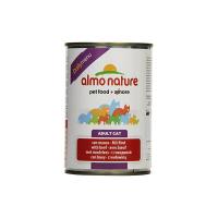 Almo Nature Dailymenu con Manzo Umido Gatto Premium - Confezione da