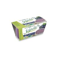 Dessert di soia al mirtillo Sojade