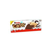 KINDER CARDS SPECIAL EDITION - BISCOTTI RICOPERTI DI CIOCCOLATO KINDER (5 PACCHETTI DA 2 BISCOTTI)