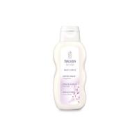 Crema fluida per il corpo senza profumazione Baby Derma alla malva bianca Weleda