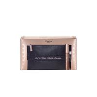 L'Orèal Paris Edizione Limitata Natale Lost in Paradise Confezione Idea Regalo di Natale Pochette con Mascara Paradise e Matita Kajal Nera