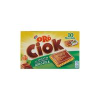 Oro Saiwa Biscotti Ciok con Tavoletta di Cioccolato alla nocciola