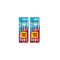 Colgate - Spazzolino da denti Extra Clean, con setole morbide, confezione da 2