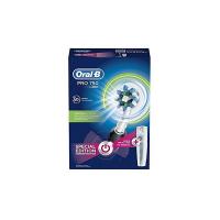 Oral-B PRO 750 CrossAction Spazzolino Elettrico Ricaricabile - Bonus Pack