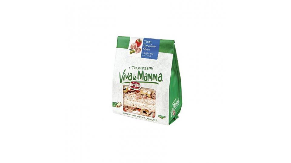 Viva la Mamma Beretta - Tramezzino Rettangolare Tonno Pomodoro e Olive Vlm