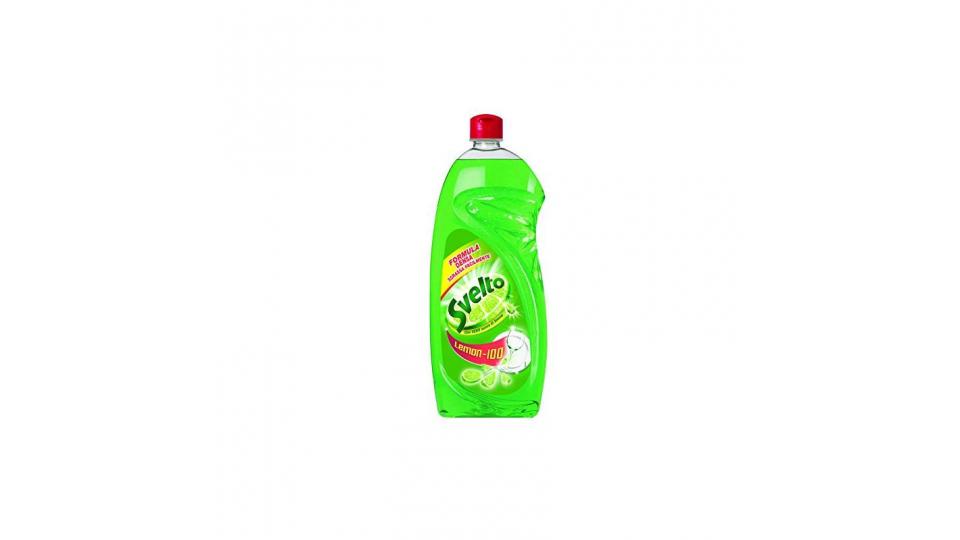 Svelto - Detersivo per Stoviglie, Sgrassa Facilmente, con Vero Succo di Limone - 