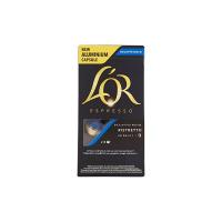Caffè L’OR Espresso Ristretto Decaffeinato - Intensità 9 - Capsule in Alluminio compatibili con macchine Nespresso®* Confezione da 10 capsule [52g]