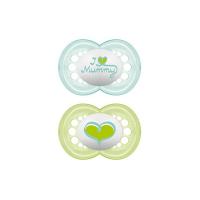 MAM 66736711 Succhietti Love mummy in silicone,  6+ mesi