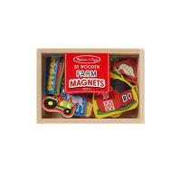 Melissa & Doug - 20 Magneti in Legno Della Fattoria