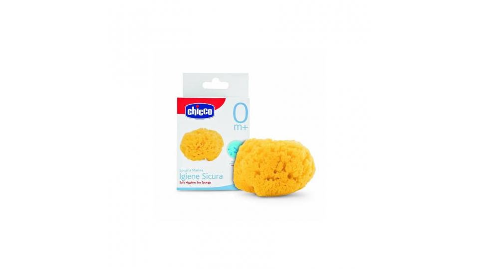 Chicco - Spugna Marina Neonato Igiene Sicura Grande
