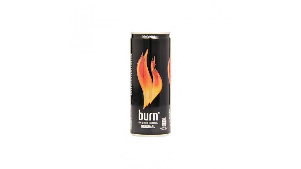 Burn Bevanda Energetica con Caffeina, Taurina, Insitolo e Vitamine
