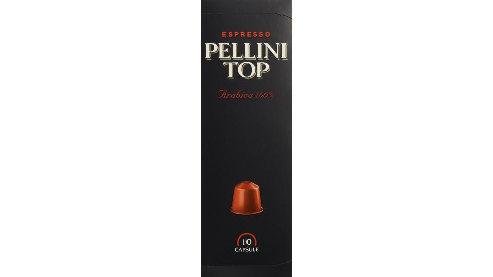Pellini Caffè Top Arabica (12 astucci da 10 capsule - totale 120 capsule), compatibili Nespresso