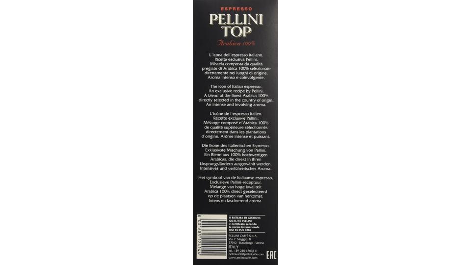 Pellini Caffè Top Arabica (12 astucci da 10 capsule - totale 120 capsule), compatibili Nespresso