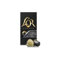 Caffè L’OR Espresso Onyx - Intensità 12 - Capsule in Alluminio compatibili con macchine Nespresso®* Confezione da 10 capsule [52g]