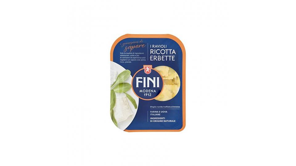 Fini - Ravioli Erbette saltate e Ricotta