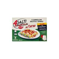4 Salti al Forno Cannelloni Ricotta e Spinaci