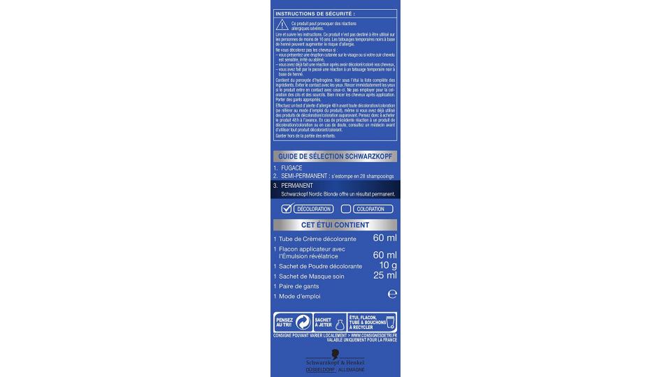 Testa Nera - Nordic Blonde L1 Schiar.Int.Ultra