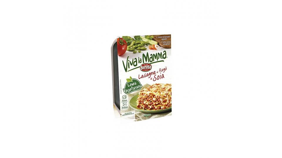 Viva la Mamma Beretta - Lasagne al Ragù di Soia